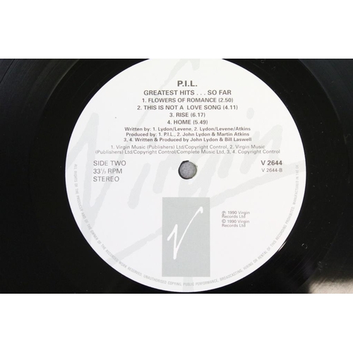 284 - Vinyl - 3 Public Image Ltd. albums to include: Concert (Live At The Brixton Academy 27.5.86) (UK 201... 