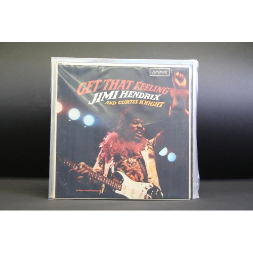 286 - Vinyl - 9 Jimi Hendrix albums to include: Jimi Hendrix And Curtis Knight ‎– Get That Feeling (UK Mon... 