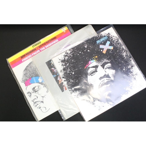 286 - Vinyl - 9 Jimi Hendrix albums to include: Jimi Hendrix And Curtis Knight ‎– Get That Feeling (UK Mon... 