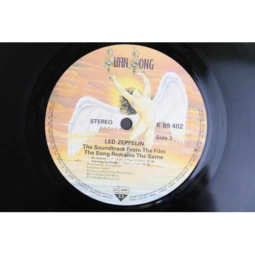 156 - Vinyl - 3 Led Zeppelin LPs to include II (original Spanish pressing on Hispa Vox HAT 421/43) fully l... 