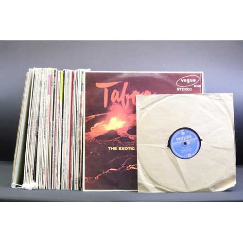 557 - Vinyl - Approx 30 Lounge, Exotica, and Jazz LPs including Arthur Lyman, Mohammed El Bakkar x 2, Kenn... 