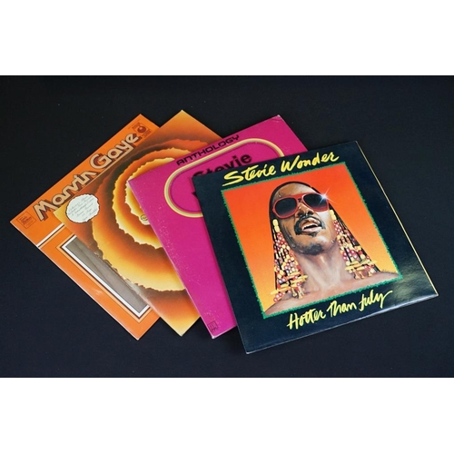 223 - Vinyl - 9 LPs to include 8 from Stevie Wonder - Innervisions, Fulfillingness First Finale, Talking B... 
