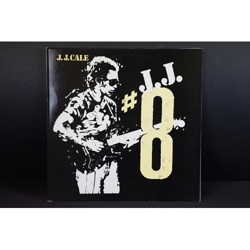 229 - Vinyl - 8 JJ Cale LPs to include Really, Naturally, Troubadour, Grasshopper, #8, 5, Shades, and Okie... 