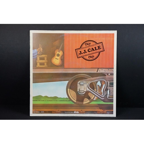 229 - Vinyl - 8 JJ Cale LPs to include Really, Naturally, Troubadour, Grasshopper, #8, 5, Shades, and Okie... 