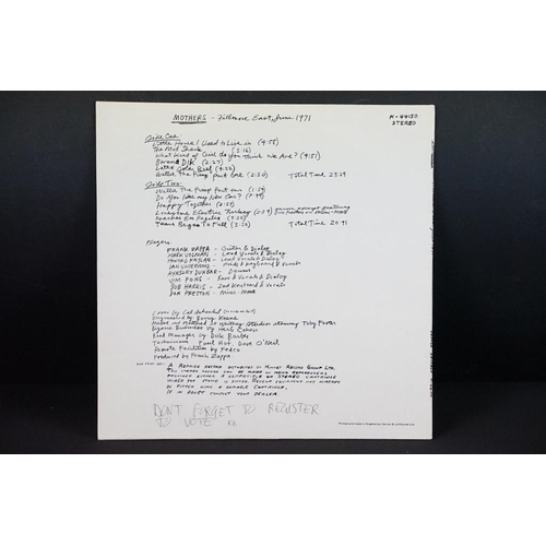 243 - Vinyl - Three Frank Zappa LPs to include Orchestral Favourites K59212, Filmore East K44150 and Joe's... 