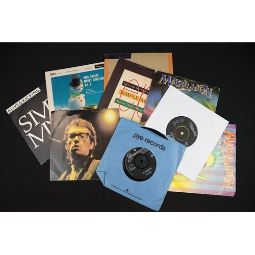 334 - Vinyl - Over 80 Rock & Pop LPs plus a small quantity of singles to include David Bowie x 3 (inc 2 co... 