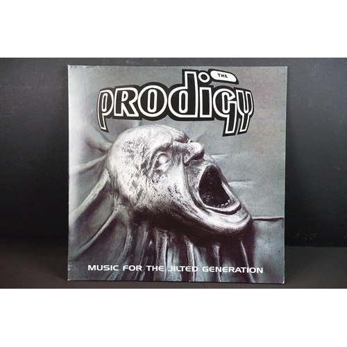 405 - Vinyl - 2 albums and one 12” by The Prodigy to include: Music For The Jilted Generation (original UK... 