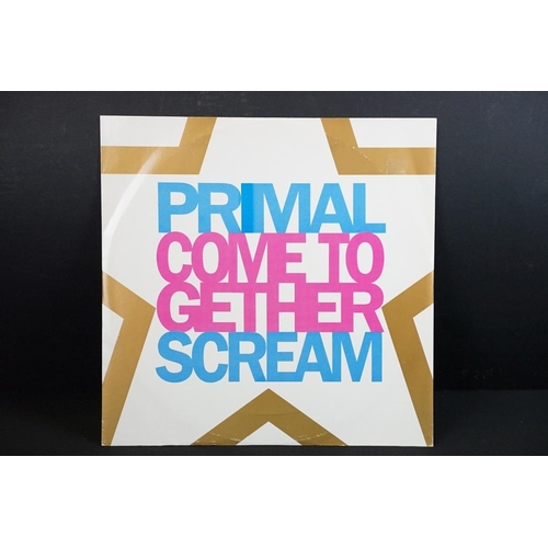 406 - Vinyl - 3 albums and one 12” single by Primal Scream to include: Screamadelica (original UK 1991 dou... 