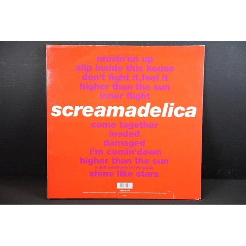 406 - Vinyl - 3 albums and one 12” single by Primal Scream to include: Screamadelica (original UK 1991 dou... 