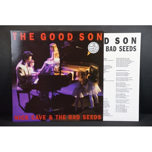 408 - Vinyl - 4 albums and two 12” singles by Nick Cave and related, to include: The Good Son (original UK... 