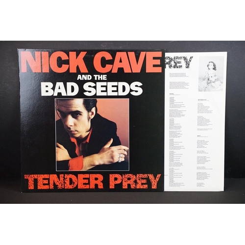 408 - Vinyl - 4 albums and two 12” singles by Nick Cave and related, to include: The Good Son (original UK... 