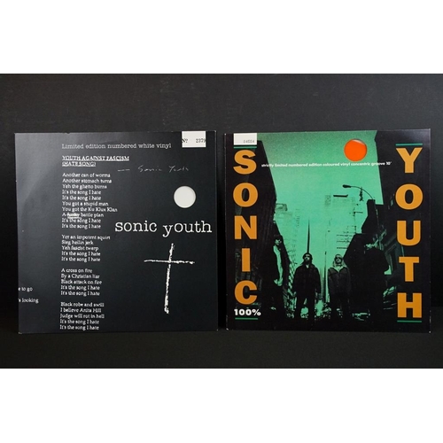 415 - Vinyl - 3 original pressing albums and two 10” by Sonic Youth to include: Dirty (UK / EU 1992, doubl... 