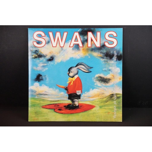 416 - Vinyl - 4 original rare albums by US Alternative Rock bands to include: Swans – White Light From The... 