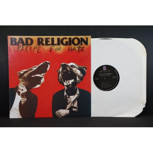 420 - Vinyl - 5 Punk / Post Punk albums by US bands to include:  Bad Religion – Recipe For Hate (US 1993 w... 