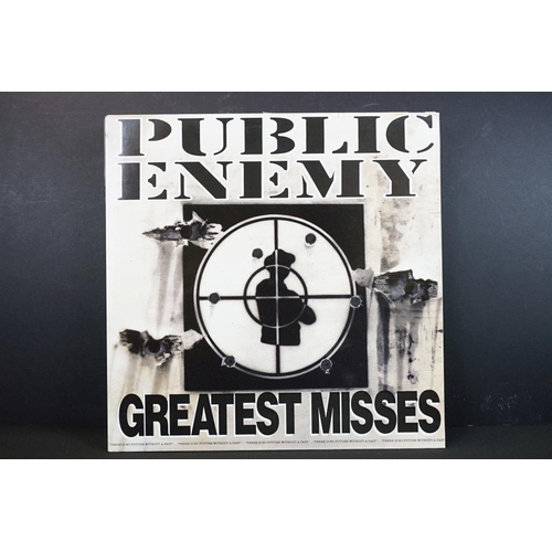 424 - Vinyl - 7 albums and one 12” single by Public Enemy to include: He Got Game (UK 1998 double album, D... 