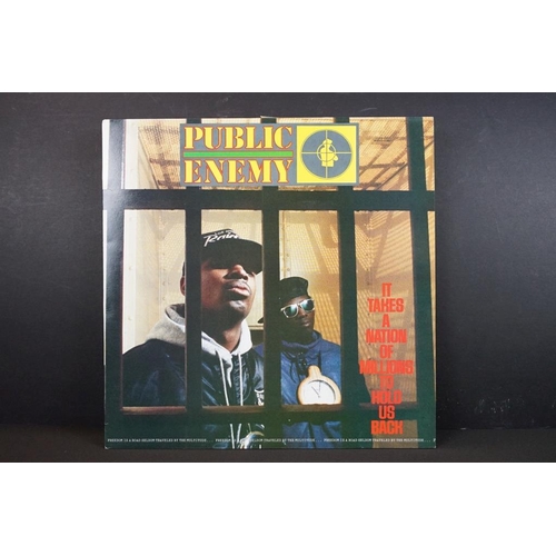 424 - Vinyl - 7 albums and one 12” single by Public Enemy to include: He Got Game (UK 1998 double album, D... 