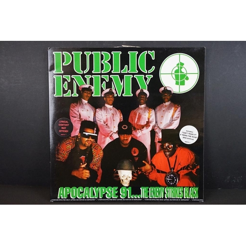 424 - Vinyl - 7 albums and one 12” single by Public Enemy to include: He Got Game (UK 1998 double album, D... 