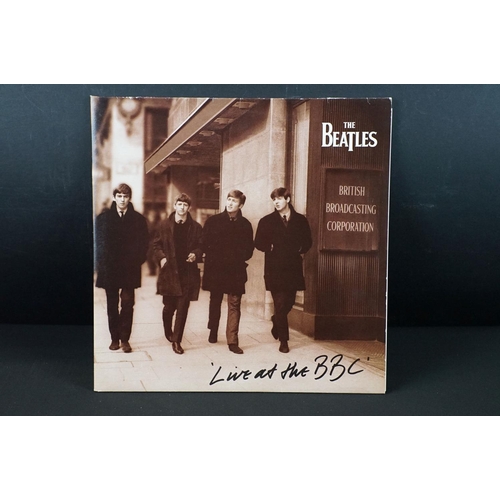 169 - Vinyl - 6 The Beatles LPs to include A Hard Days Night (180gm reissue Parlophone – 5099963380019) Li... 