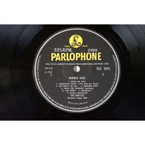 169 - Vinyl - 6 The Beatles LPs to include A Hard Days Night (180gm reissue Parlophone – 5099963380019) Li... 