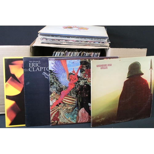 208 - Vinyl - Approx 70 Rock & Pop LPs to include The Who, Led Zeppelin, Yes, John Lennon, Eric Clapton, S... 