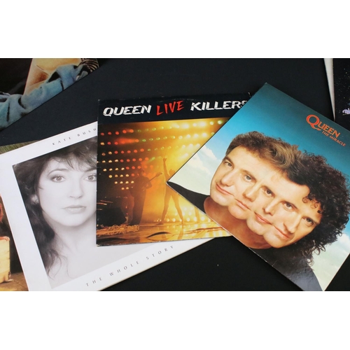 214 - Vinyl - 36 albums including Queen x 5 (A Kind Of Magic, A Night At The Opera, The Works, The Miracle... 