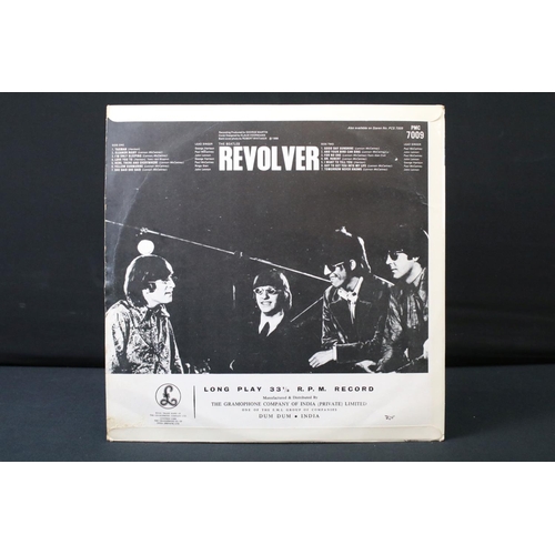 300 - Vinyl - 4 foreign pressings of The Beatles Revolver to include Portuguese, German, and Indian x 2.  ... 