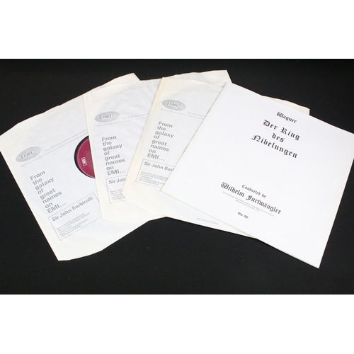 323 - CLASSICAL BOX SETS - 2 RARE UK ED1 HIS MASTERS VOICE / EMI BOX SETS.   1. HMV / EMI RLS 702 - Furtwa... 