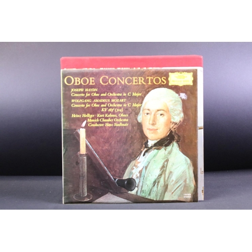 324 - CLASSICAL RECORDS / BOX SETS - 7 RARE DEUTCHE GRAMMOPHON STEREO BOX SETS and ALBUMS.  1. DGG SLPM 13... 