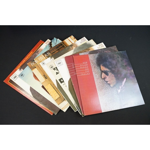 328 - Vinyl - Large collection of Bob Dylan LP's spanning his career including some duplication including ... 