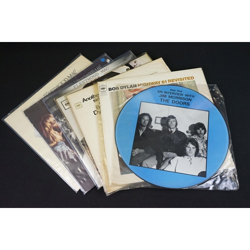 356 - Vinyl - Over 80 Rock & Pop LPs to include Bob Marely x 3, Glaxo Babies, The Doors x 3 (inc pic disc)... 