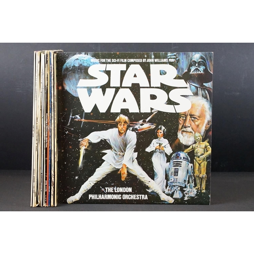 362 - Vinyl - 12 LPs spanning genres and decades to include The Elliot Lawrence Band, Star Wars (soundtrac... 