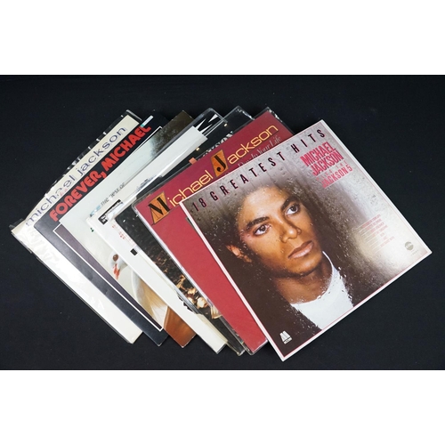 400 - Vinyl - 17 Michael Jackson LPs & 1 12