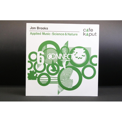 462 - Vinyl - 5 Electronic / Synth limited edition albums by Jon Brooks to include: Applied Music: Plastic... 