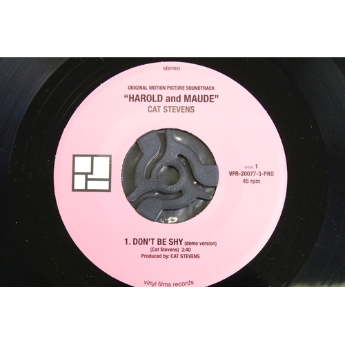 465 - Vinyl - Cat Stevens – Harold And Maude, original USA 2007, album + 7” single, gatefold album cover w... 