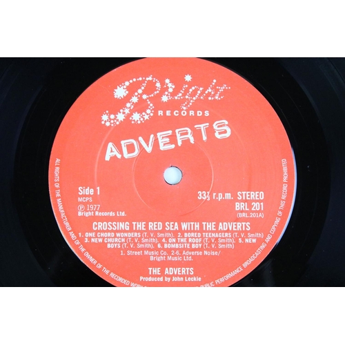 494A - Vinyl - The Adverts Crossing The Red Sea With The Adverts original UK pressing on Bright Records BRL... 