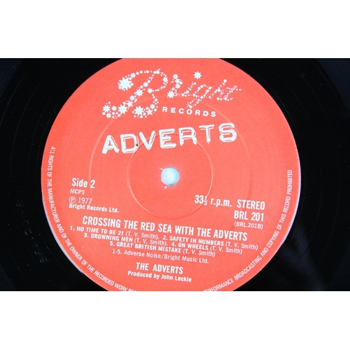 494A - Vinyl - The Adverts Crossing The Red Sea With The Adverts original UK pressing on Bright Records BRL... 