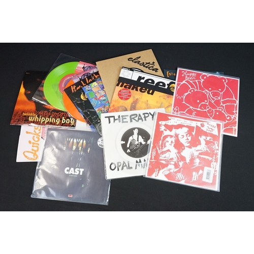 515 - Vinyl - 35 mainly Britpop / Alternative / Indie Limited Edition 7” singles including Coloured vinyl,... 