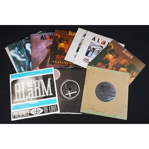 521 - Vinyl - 21 The Alarm 7” singles and one flexi to include Japanese pressing, Limited Edition and earl... 