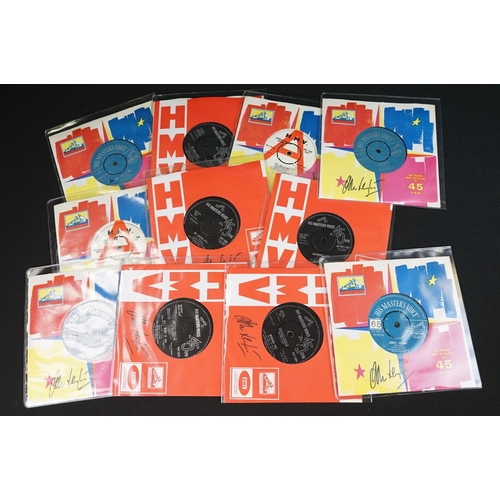 529 - Vinyl / Autographs -  31 John Leyton / Joe Meek RGM sound production 7” singles spanning his career,... 