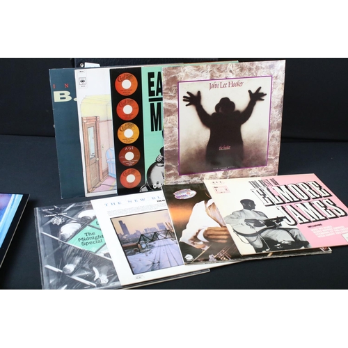 594 - Vinyl - Approx 40 Rock & Blues LPs to include Leadbelly, Johnny Winter, Howlin' Wolf, Jimmy Page wit... 