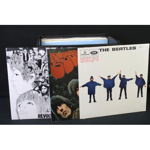 604 - Vinyl - 14 sealed reissue Beatles LPs to include the full core studio album catalogue (13 albums) an... 