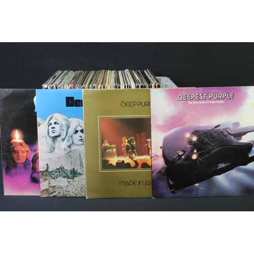 609 - Vinyl - Over 90 LPs to include Deep Purple & Members x 12, Family x 5, Fleetwood Mac & Members x 12,... 