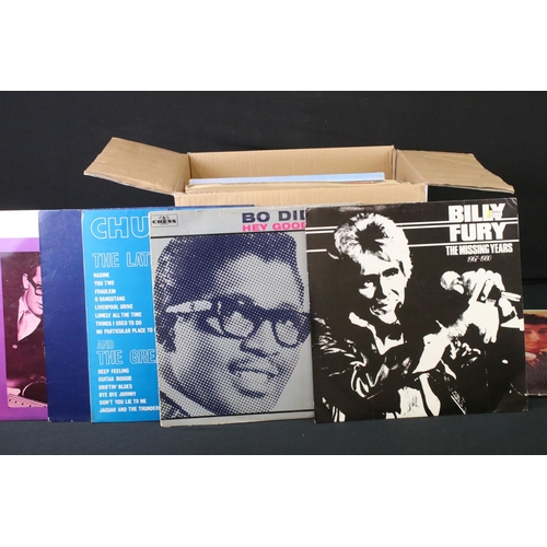 611 - Vinyl - Over 40 mainly Rock & Roll / Rockabilly / Doo Wop albums to include Buddy Holly, Eddie Cochr... 