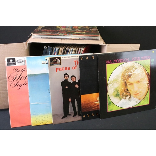 616 - Vinyl - Over 50 Rock & Pop LPs to include The Beatles x 3 (inc Sgt Pepper wide spine mono with flame... 