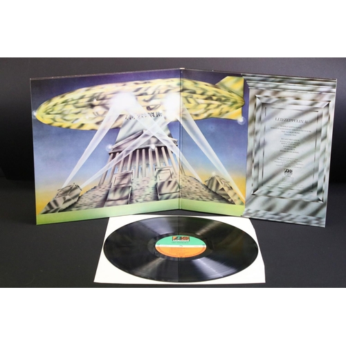 625 - Vinyl - Two Led Zeppelin LPs to include One K40031 and Two K40037, both green/orange Atlantic label,... 