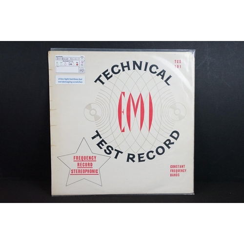 627A - Vinyl - 7 Test & Technical records to include HFS 69, Model 211, EMI TCS 101, Shure TTR 110, Shure T... 