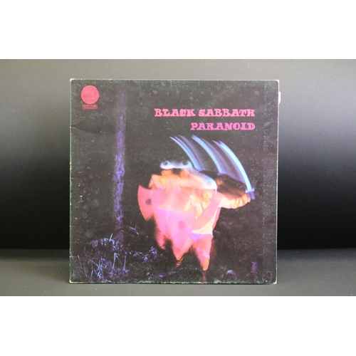 634 - Vinyl - 2 Original UK albums on Vertigo Records to include: Black Sabbath - Paranoid (Original UK la... 