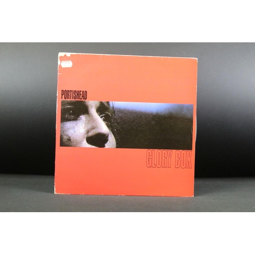 645 - Vinyl - 8 Alternative / Indie 12” singles to include: Portishead – Glory Box, Portishead – Sour Time... 