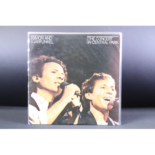 649 - Vinyl - Seven Simon & Garfunkel / Paul Simon LPs to include Sounds of Silence, Central Park, The Gra... 