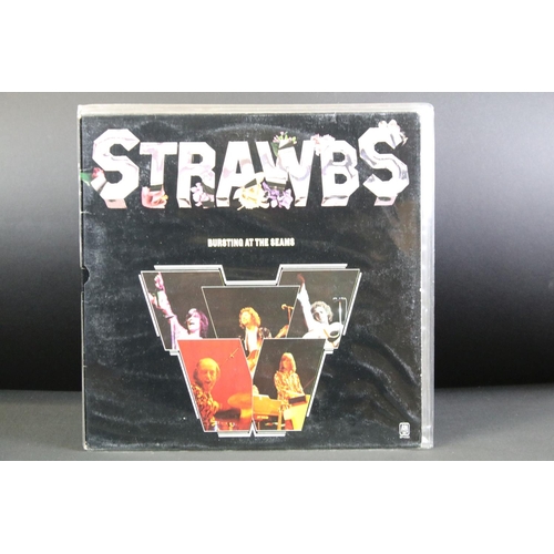 650 - Vinyl - Five Strawbs LPs to include Grave New World, Bursting at the Seems, Antiques Curios, From th... 